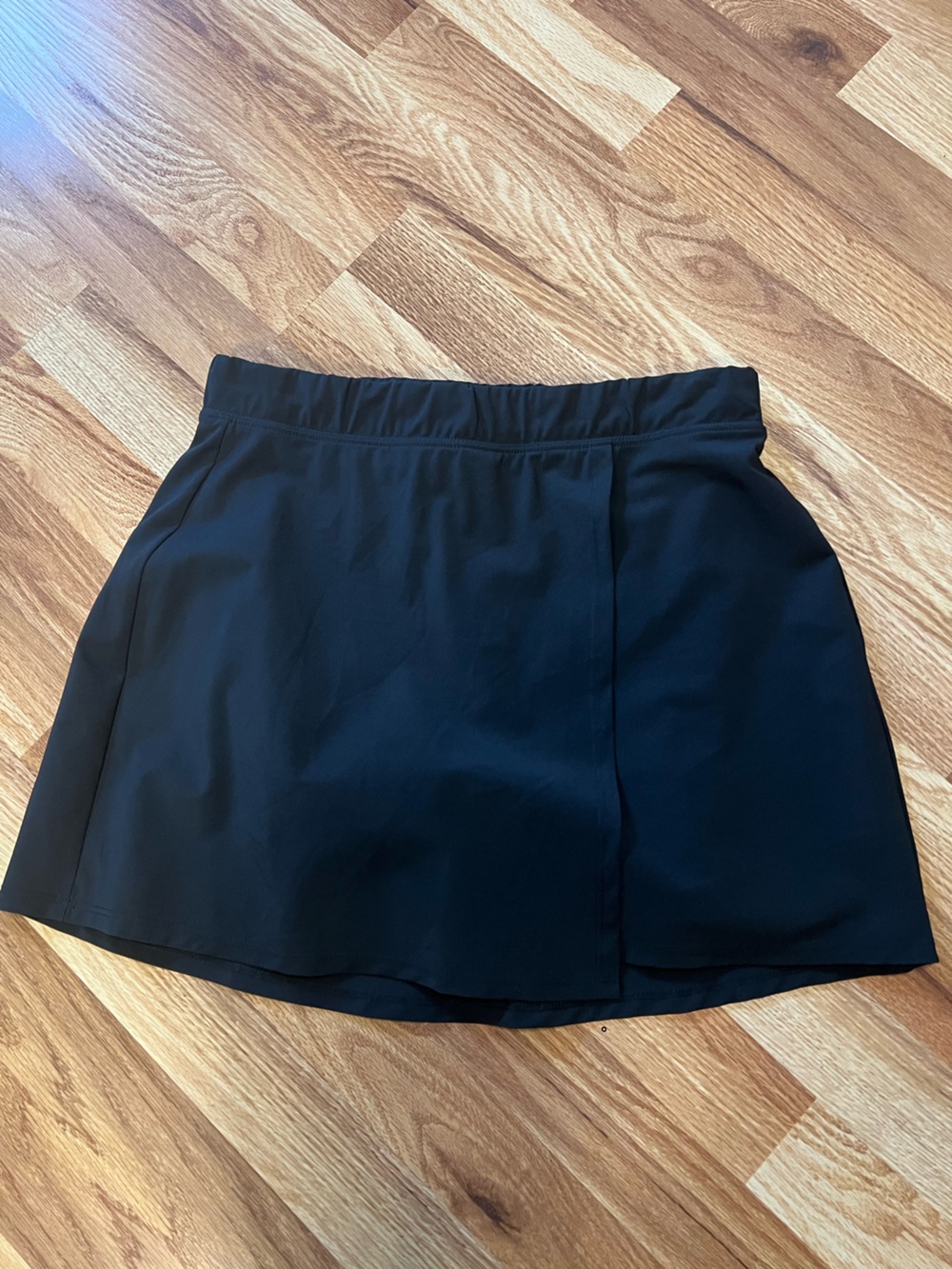 Women's Abercrombie Black Active Skort with Elastic Waistband Size Small